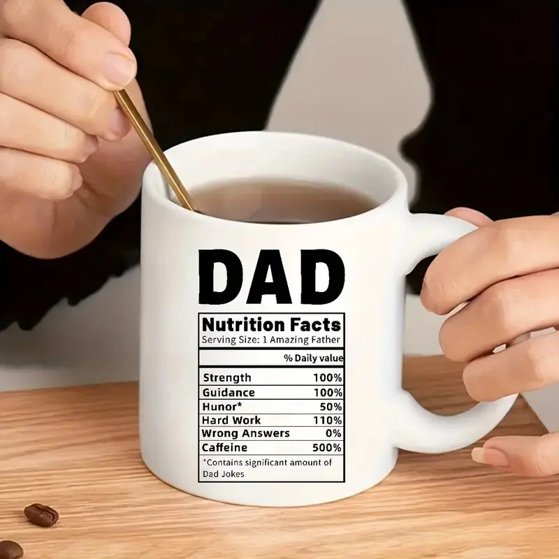 best DAD  Mug Mugs Birthday Gift Office Home Washable Ceramic Drinkware Reusable Coffee Tea 2