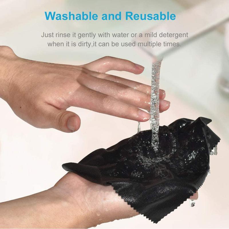 5x Microfiber Cleaning Cloth Camera Lens EyeGlasses Phone Screen Jewellery Wipes UK 2