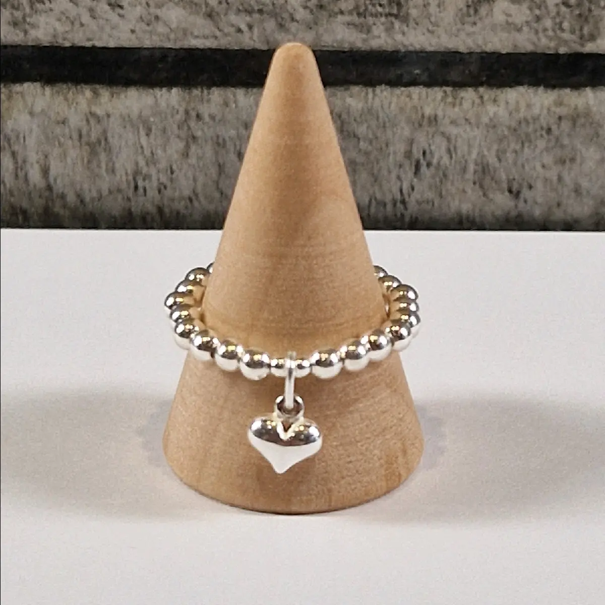 sterling silver heart ring