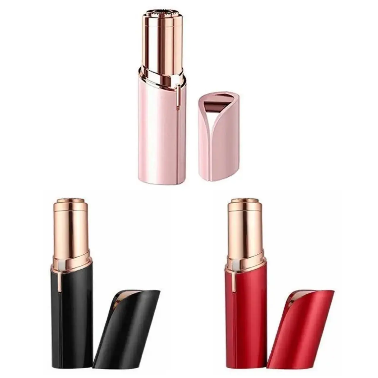 Flawless Facial Hair Remover 18K Gold Plated USB Rechargeable