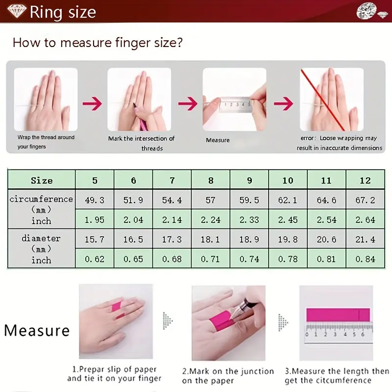 2pcs Women's Ring Set 4.9g S925 Pure Silvery Inlaid Zirconium Ring for Engagement and Wedding Jewelry Accessories 7