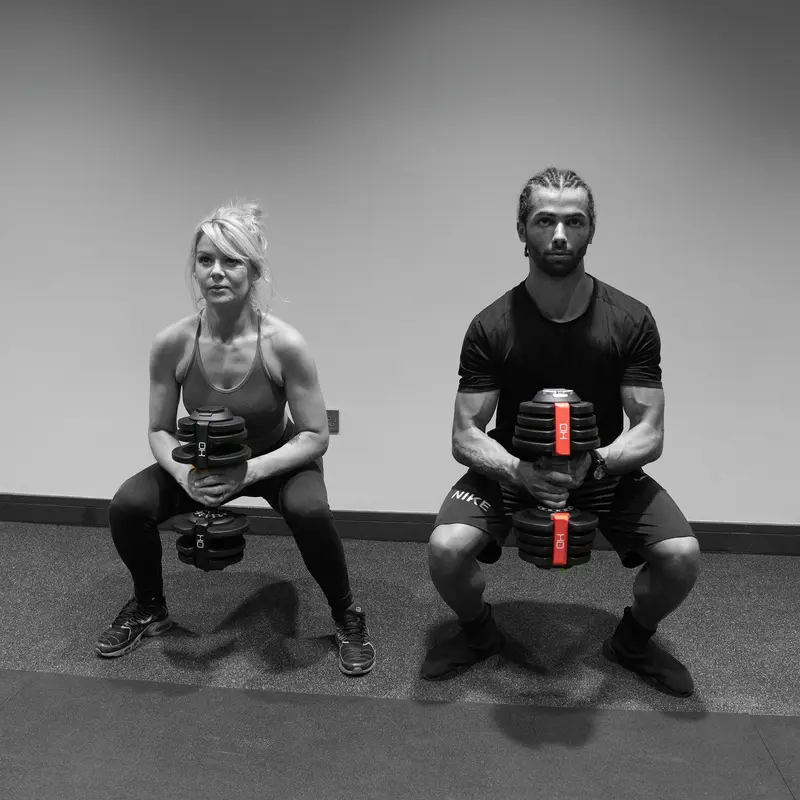OX | Adjustable Dumbbell 40 KG | 4-90 LBS | 2-40 KG | Heavy Duty Steel Dumbbell Set 4
