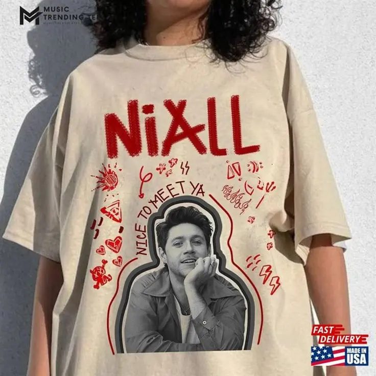 Niall Horan Tee Shirt The Show Live On Tour Fan Gift Classic Unisex