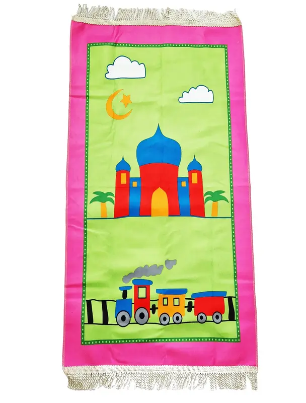 Girl Kids Gift Box Muslim Prayer Mat Digital Tasbih, Bioscope Camera, Tasbeeh Soft Janamaz Islamic Ramadan Eid Gift 2