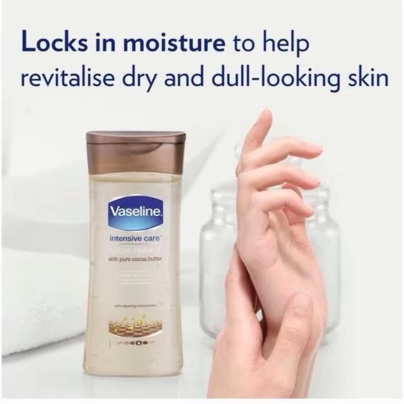 Vaseline Intensive Care Cocoa Radiant Body Oil for smooth skin -Vitalising Body Oil For Healthy, Glowing Skin -Suitable for All Skin Types -Body Care Comfort Skin Repair Moisturizing Lightweight Silky Hydrating Moisturizer 3