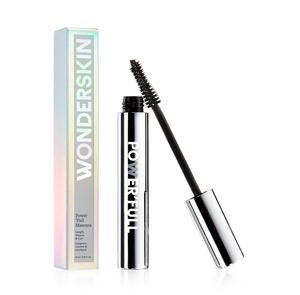Wonderskin POWER’FULL Mascara – All-Day Smudge-Free Volume, Length & Curl with Flexicurl O2 Technology and Hourglass Brush for Fluttery, Mega-Lifted Lashes