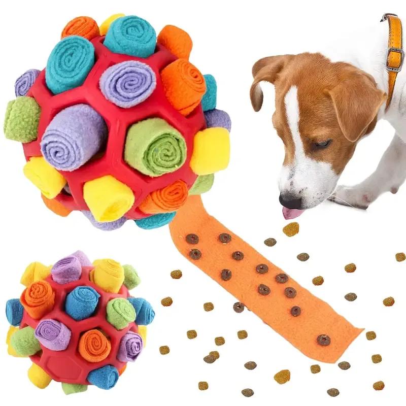 Gift For Pets, Dog Sniffing Ball, 1 Count Pet Snuffle Ball, Puzzle Toy Perfect Gift for Dog, Interactive Dog Treat Balls, Encourage Natural Foraging Skills Slow Food Training 7