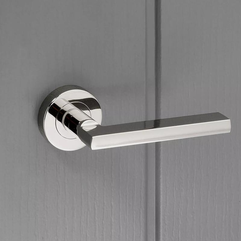 Product Introduction of ERA Quad Lever On Rose Door Handles in Polished Chrome - Set of 1/2/4 door  handles 3