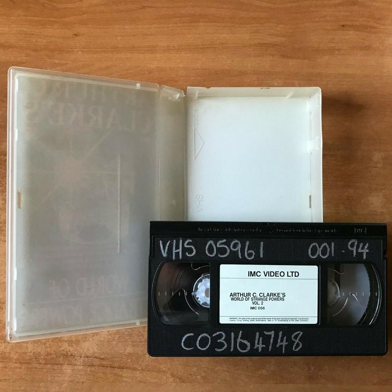World Of Strange Powers; [Arthur C. Clarke] TV Series - Documentary - Pal VHS 2