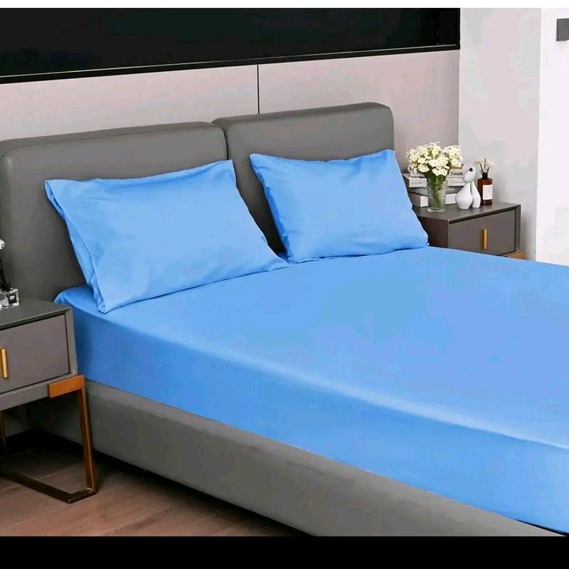 Fitted Bedsheets in   single 90cm×130cm Double 137cm×190cm ,and King Sizes - Available Now 4