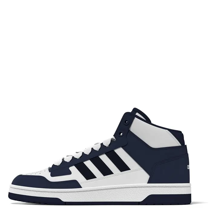 Adidas Mens Rapid Court Mid High Top Trainers 2