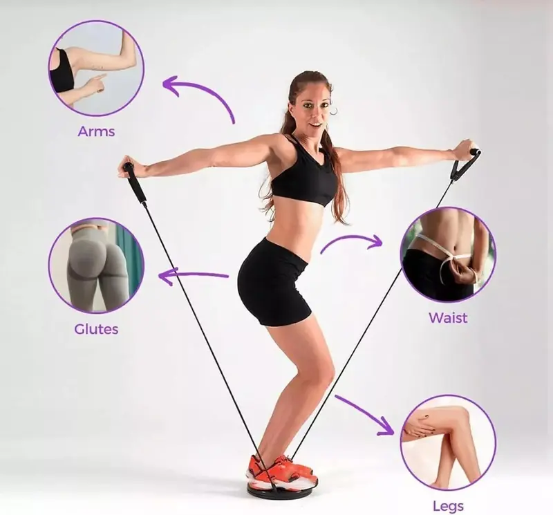 Waistwhisper - Body Shaping Waist Twisting Disc Waist Whisper Exerciser Trainer 2