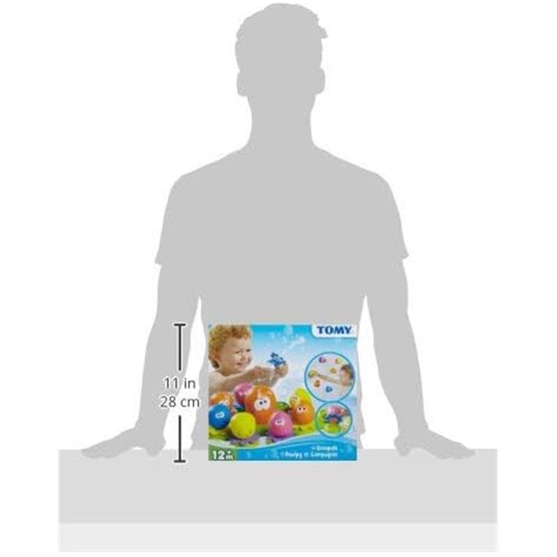 TOMY  Octopals Number Sorting Baby Bath Toy Educational Water Toys For Toddlers Suitable For 1, 2 and 3 Years Old Boys and Girls 1