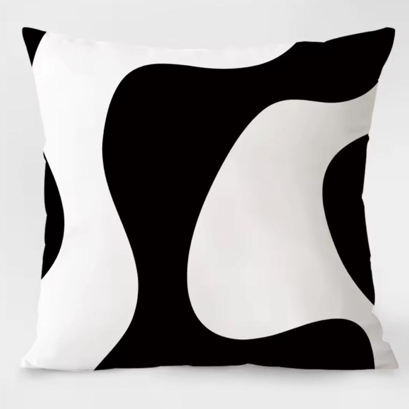 Simple Feministic Geometric Pillowcases for a Stylish Bedroom 2