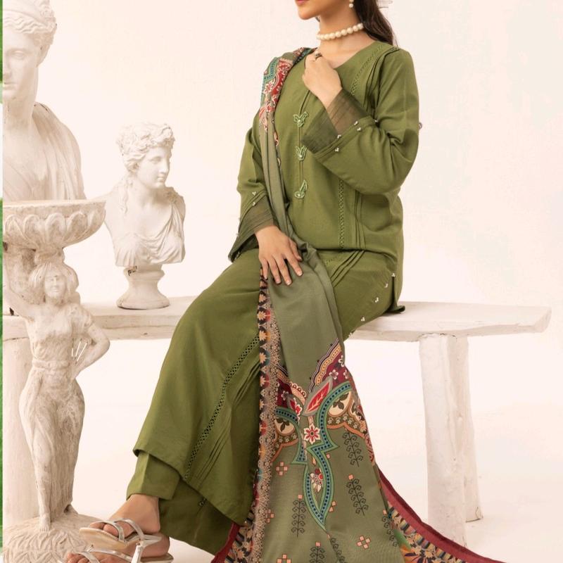 SOPHIA DHANAK SUITS WITH PRINTED SHAWLS 8