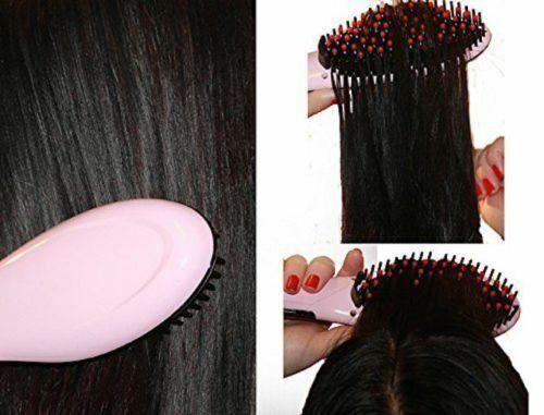 Fast Heated Electric Straight Hair Comb Beard Straightner Brush Men Women Gift Straightener Comfort 3