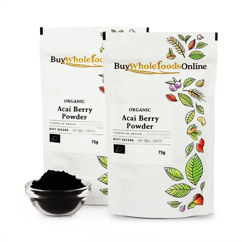Organic Acai Berry Powder Freeze Dried 150g 0
