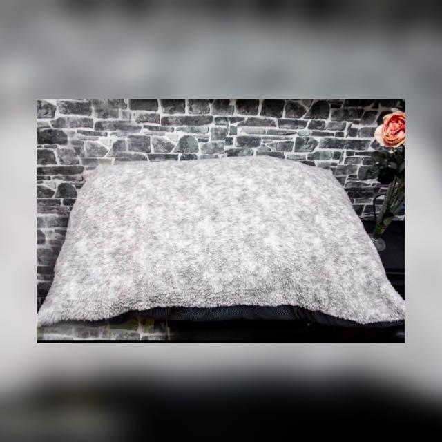 XL Fluffy Teddy Fleece Dog Bed Cushion - Soft & Warm - Removable & Washable 2