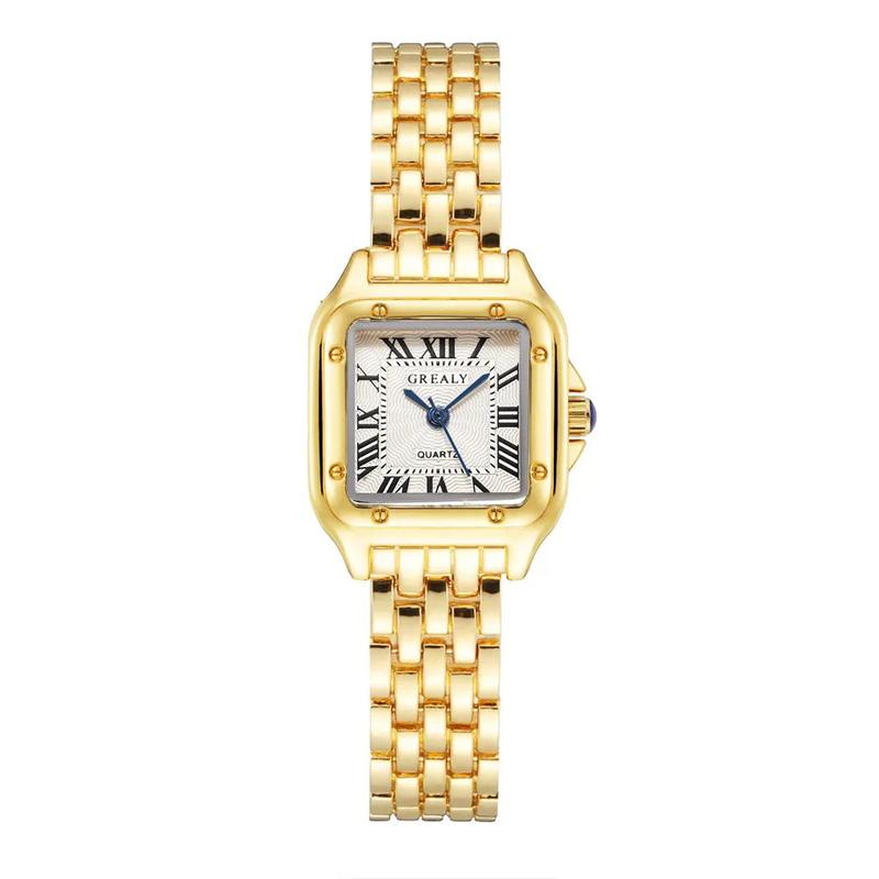 Product Introduction of Women Watch Light Luxury Brand Stainless Steel Ladies Fashion Quartz Watches Business Female Clock Bracelet Wristwatch 11