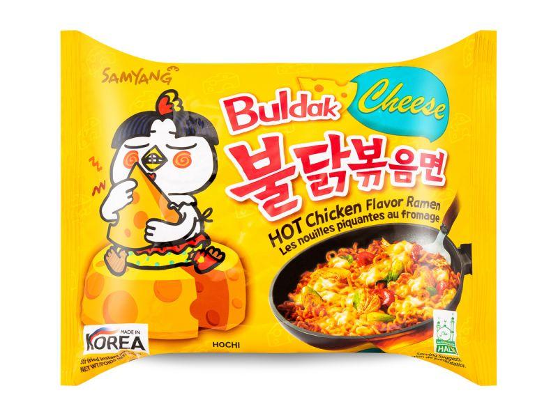 Samyang Noodles - Random 5 Bags with 5 Flavors - Carbonara Flavor Guaranteed Instant Food 3