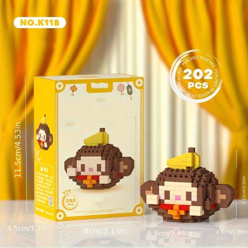LED Monkey Zodiac Puzzle Blocks: Engaging, Educational Decor for All Ages - Chinese Zodiac Series 3
