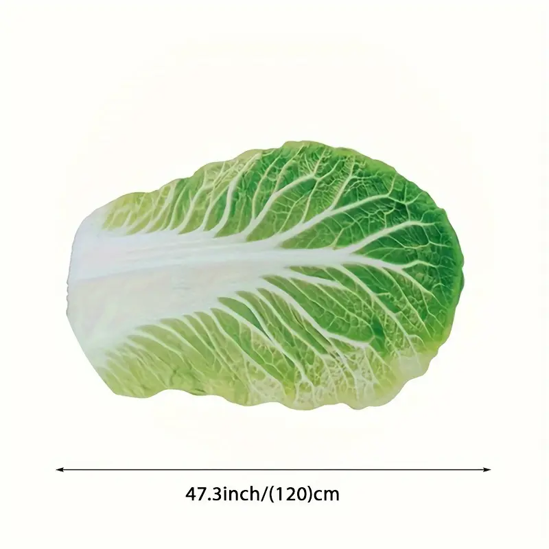 1pc Winter Warm Flannel Blanket, Funny Simulated Cabbage Blanket, Comfortable Warm Soft Blanket, For Sofa, Office Bed And Outdoor Travel 8