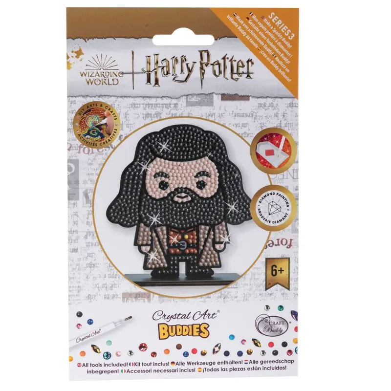 "Rubeus Hagrid" Crystal Art Buddies Harry Potter Series 3 1