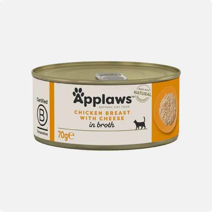 Applaws Cat Food - Tuna and Cheese 70g - 156g - Chicken Breast with Cheese 70g - 156g - Applaaws Pouches 70g 7