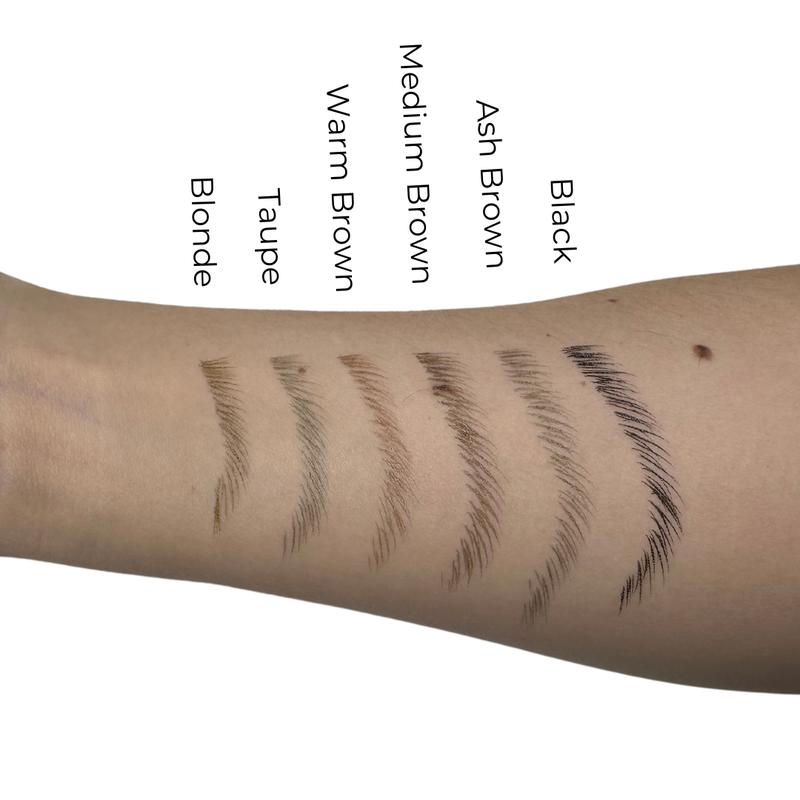 Opretty Long-lasting Smudgeproof Micro Brow Pen for Perfectly Defined Brows - Blend Gel Makeup Eyebrow Pen Pigment Cosmetic pencil 1