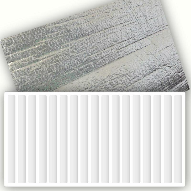 Hampton & Stewart 5M x 60cm Radiator Reflective Foil Energy Saving Insulation for all Rooms Heater 3