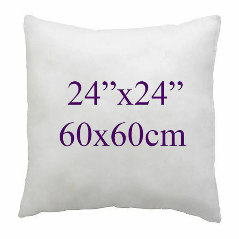 Chilimilii Set of 2 Hollow Fibre Cushion pads,Inserts,Fillers,Inners- Bounce Back Square Cushion pads- White Polyester Square cushions-Hotel Qualtiy Square cushions available in 14" 16" 18" 20" 22" 24" 26" 28" 30" 6
