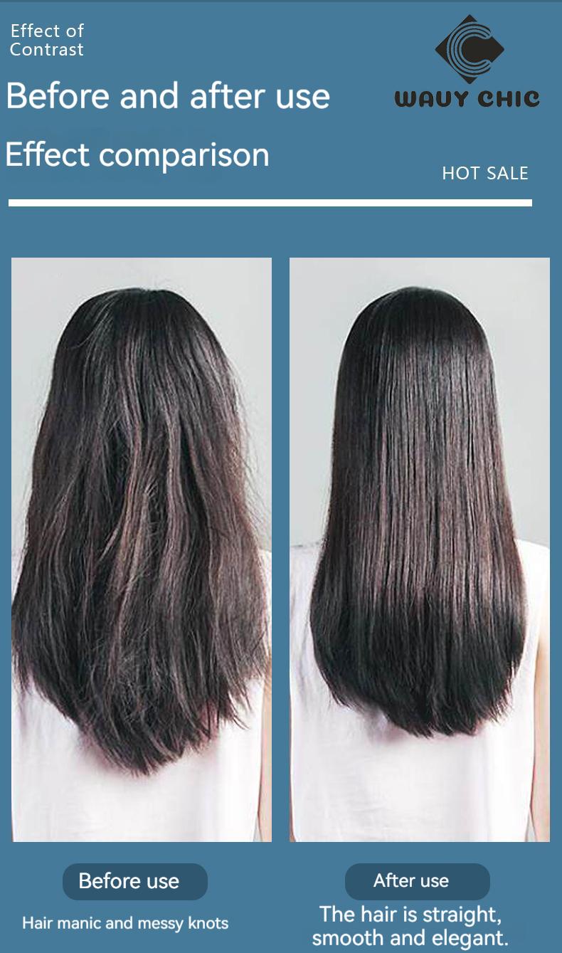 Product Introduction of 【wavy chic】2025 Professional Hair Straightener for Effortless Straightening, Ceramic Hair Straightener, Straight & Curly Styling Tool, 10S Fast Heat up Adjustable Temperature  LCD Display, Portable Splint with Storage Locking, For New Year Gift to Girl 13