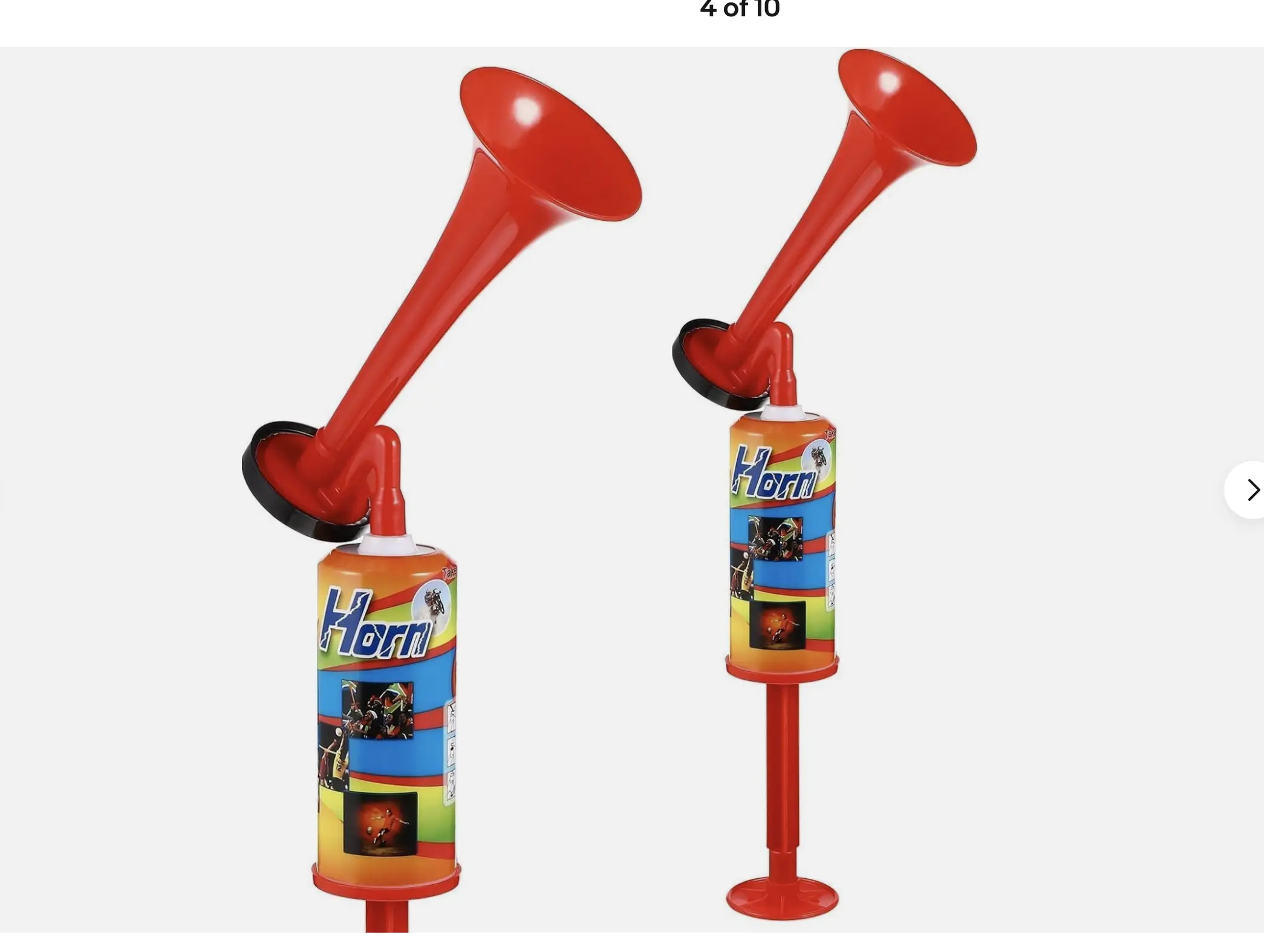 Air Horn Hand Held Pump Loud Action Party Football Festival Events Never Run Out