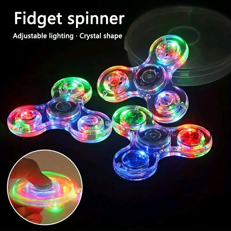 LED Light Spinner - Electric Toy for Kids - Classic & Novelty ; free shiping