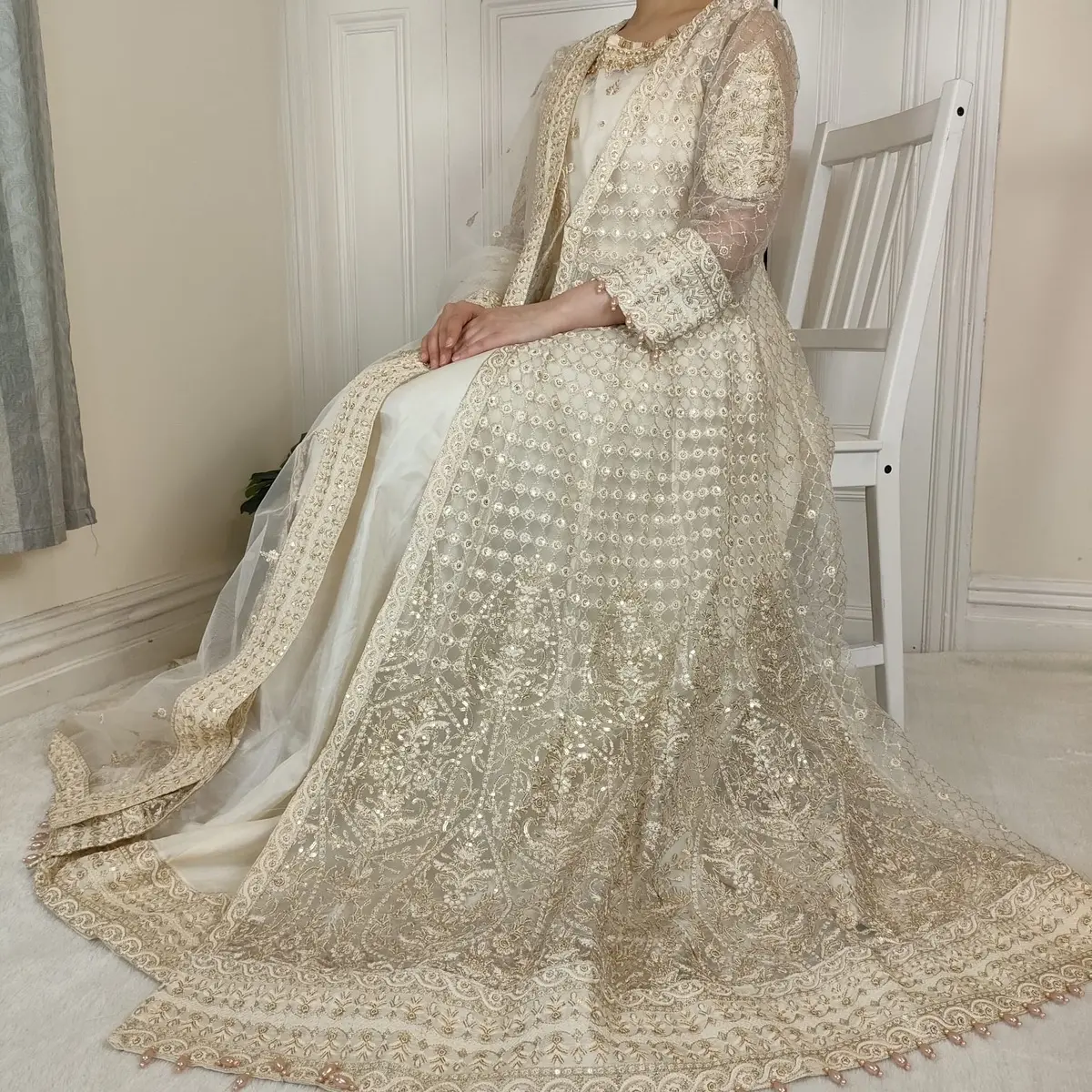 Heer Gown Maxi bridal (3 Colours) Retro