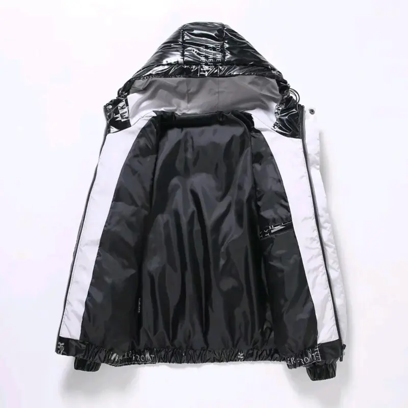 Men's Stylish Winter Jacket for Outdoor Sports - Menswear, Coats men Black 5