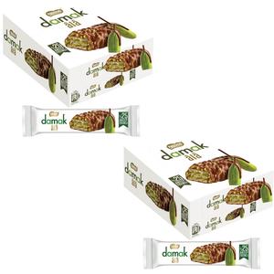 Nestle Damak Ala 25% Pistachio Cream, Pack of 24 (2x12pk) Milk Chocolate Coated Wafer 30g, New Limited Edition Snack  chocolate