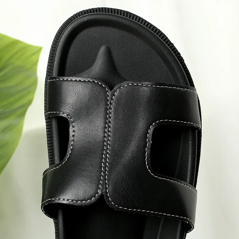 SHUSHUBLISS New summer a stirrup women's slippers comfortable versatile casual fashion women's sandals summer open-toe slippers 2