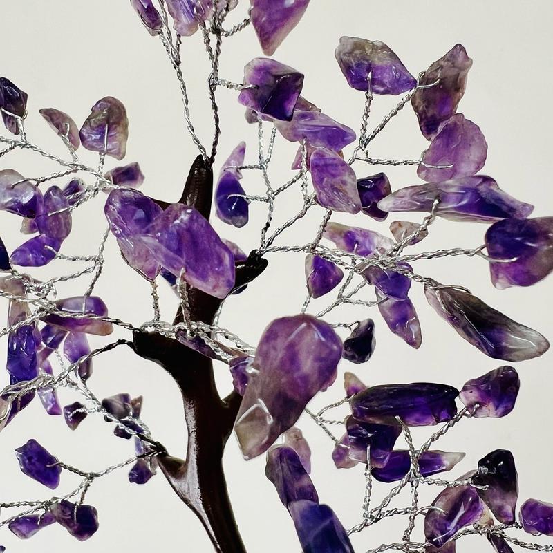 Amethyst crystal tree, handmade crystal bonsai tree of life, amethyst healing crystal , spiritual home decor 6