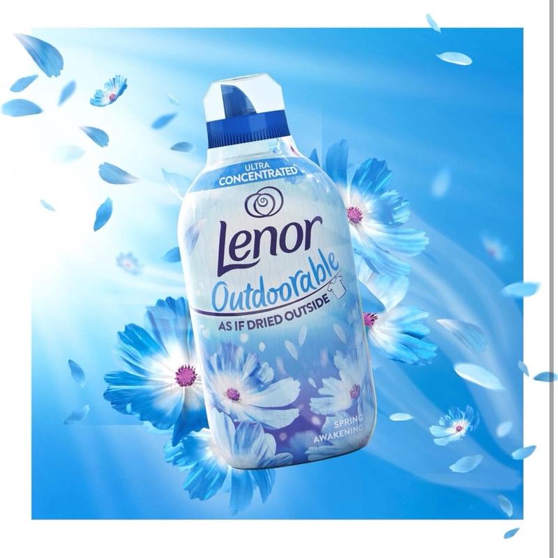 Lenor Outdoorable Fabric Conditioner Spring Awakening 440 Washes, 770ml x 8 - Ultra Concentrated Freshness - 100% Recycled Bottle - Household Supplies Cleaning 5