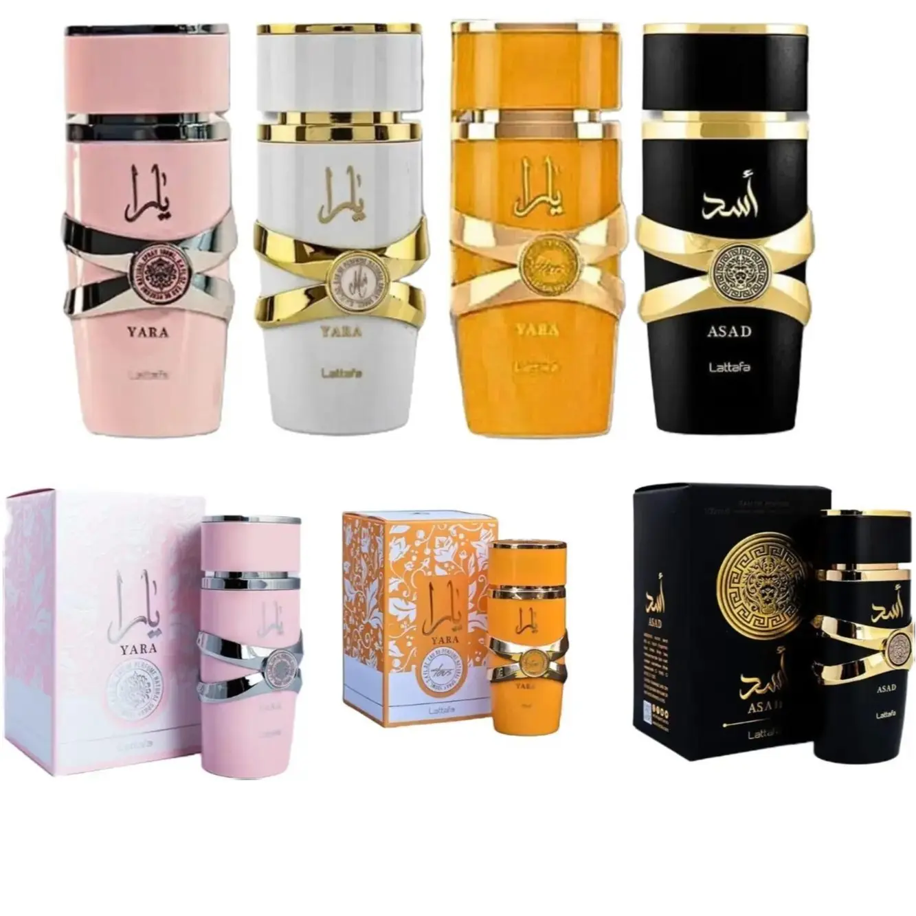 Orignal Lattafa Perfumes Yara & Asad EDP 100ml Perfume