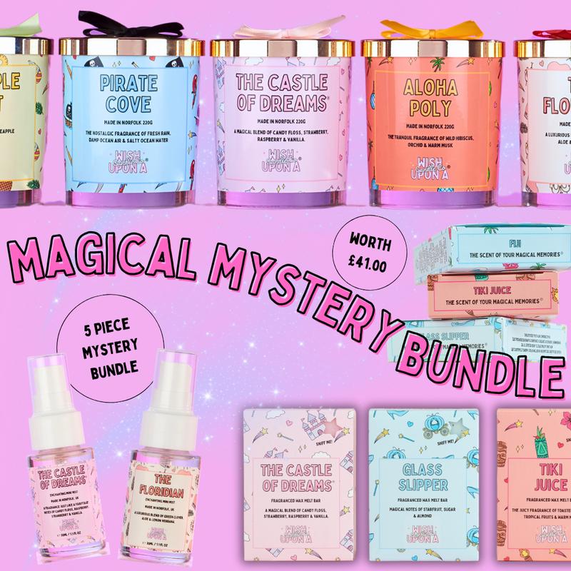Magical Mystery Bundle - Candle, Wax Melt Bars, Room Mists - Wish Upon A Candle Co 0