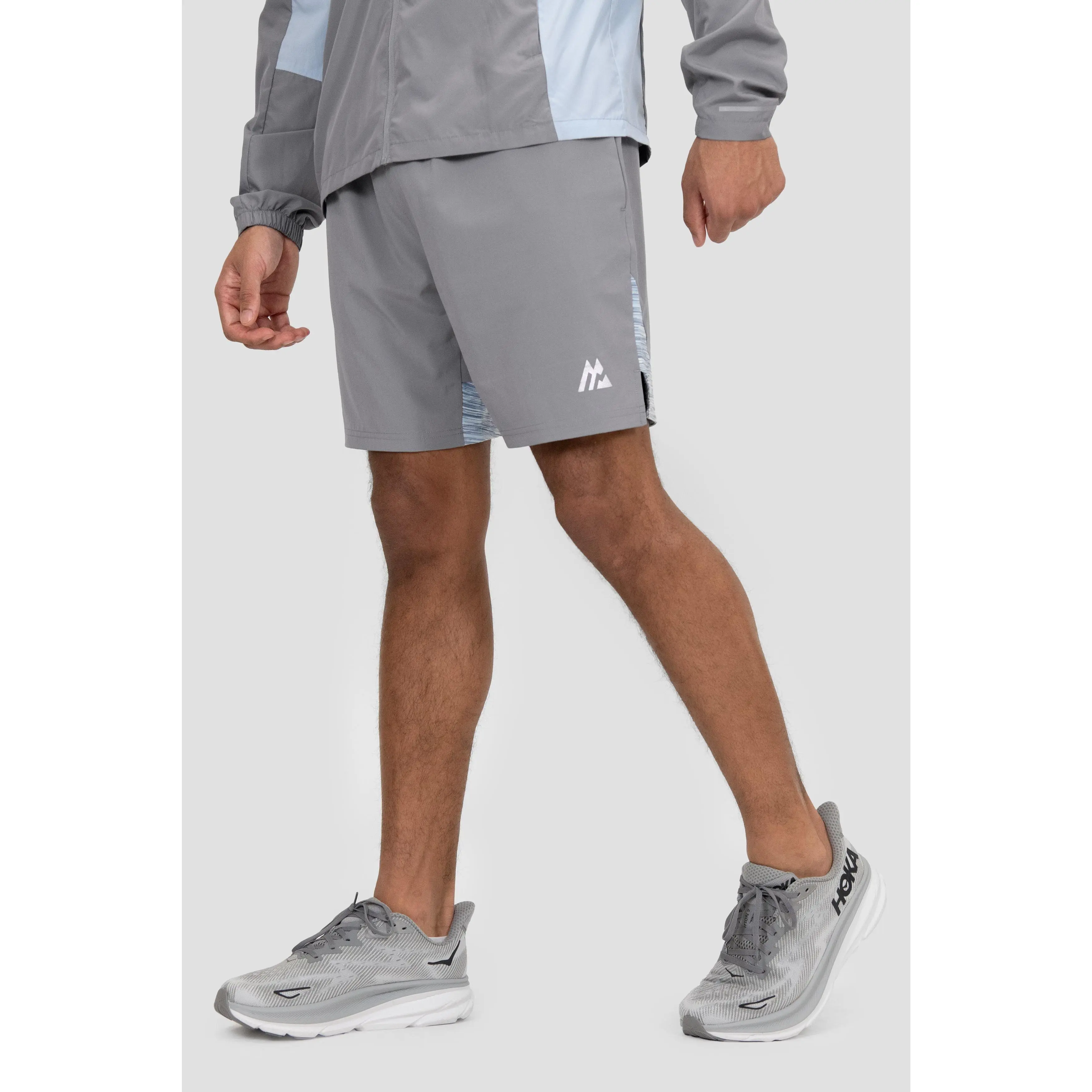 Montirex Trail Panel Short - Grey/White/Blue