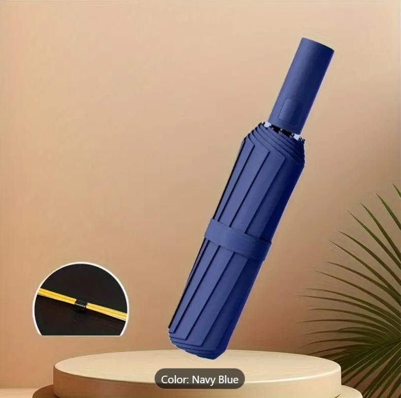 Windproof Automatic Folding Umbrella with UV Protection - 16/10 Ribs, Compact Travel & Golf, Lightweight for Men & Women, UPF 50+ Sun/Rain Shield, Ergonomic Handle Cover umbrellas button  umbrella rolls  royce snowflake  umbrella mosaic  umbrella 8