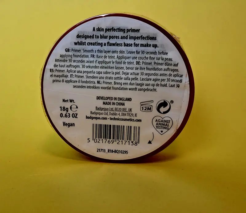Technic Pore Perfect Primer 1