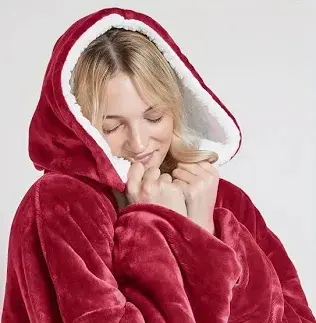 Adult Oversized Hoodies for Men and Women - Hooded Blanket - Menswear, Sweatshirts