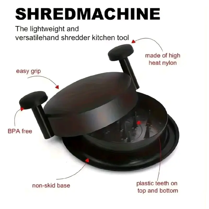 Chicken Meat Shredder Manual Washable Reusable Beef Mincer Creative Chicken Separator Breast Slicer Meat Crusher Kitchen Gadgets 2