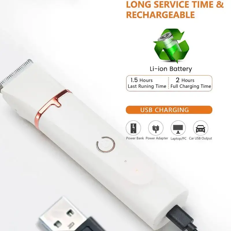 4-in-1 Electric Pet Hair Grooming Tool – Effortless Grooming for a Clean Home 2