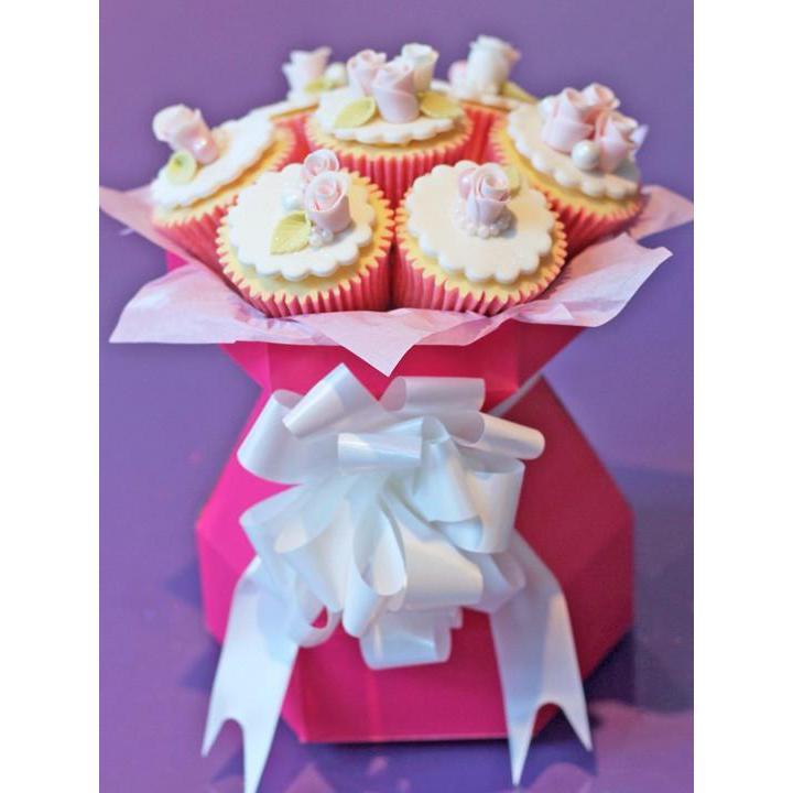 Cupcake Bouquet Box - GoldCupcake Bouquet Box - Gold 3