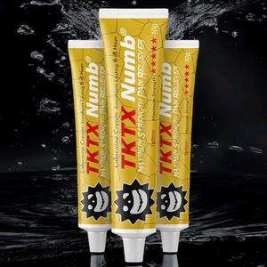 1 x GOLD Max Strength Tattoo numbing cream, tattoo needle, beauty tools, Tattoos, aesthetics, piercings, brows, Comfort cream. Numb Cream for Skincare Tools Tattoo - Local Anesthesia for Pain-Free Experience - Comfort exfoliating gel face mask makeup bund